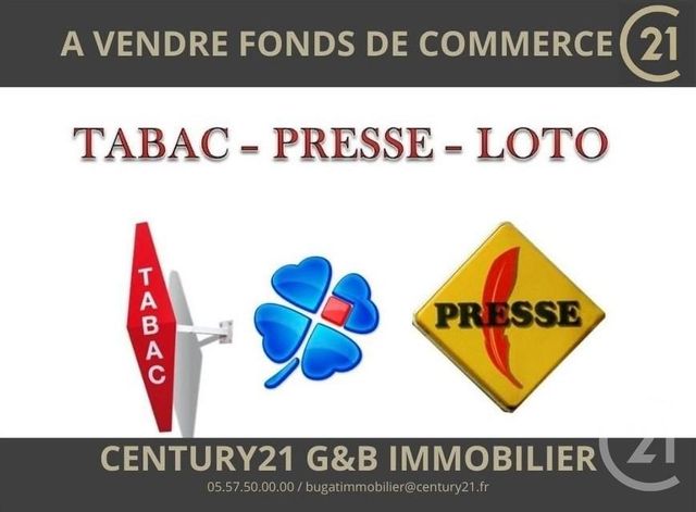commerce à vendre - 110.0 m2 - BORDEAUX - 33 - AQUITAINE - Century 21 G&B Immobilier