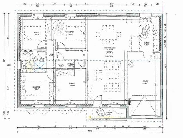 maison à vendre - 6 pièces - 103.72 m2 - LES ARTIGUES DE LUSSAC - 33 - AQUITAINE - Century 21 G&B Immobilier